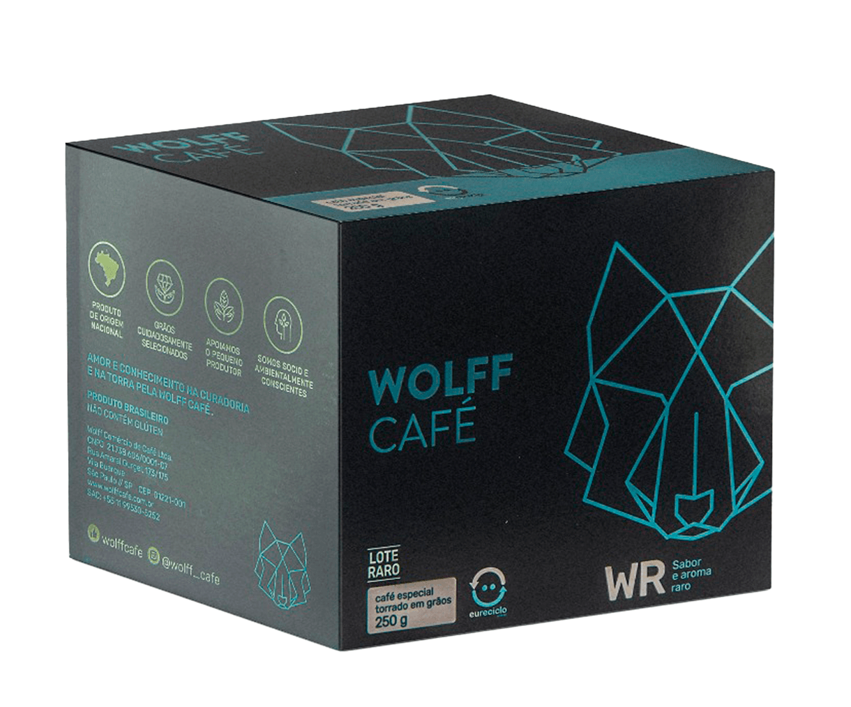 WR - Morango, Avelã e Mel - 250g - Fazenda Pilar